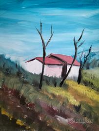  Mercante d'Arte Quadro pittore Autelitano 1981