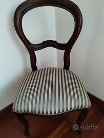 sedie fine settecento