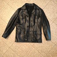 giaccone pelle vera uomo nuovo 