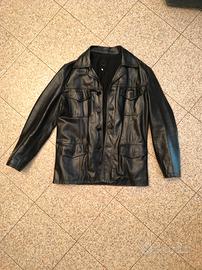 giaccone pelle vera uomo nuovo 