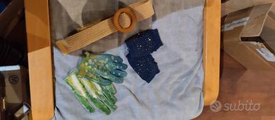 cintura e 2 paia di guanti