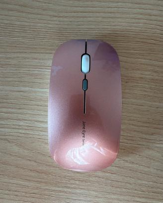 Mouse Wireless Uiosmuph Oro Rosa - Bluetooth