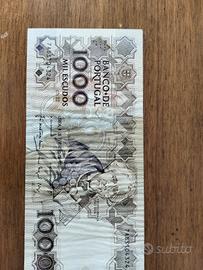 banconota da mille Escudos Portoghesi