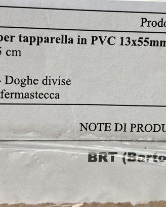 Doghe tapparelle pvc di ricambio
