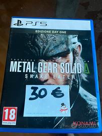 Videogioco metal gear solid ps4/5