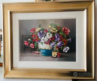 2 quadri con natura morta