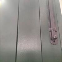 scuro balcone in PVC verde 