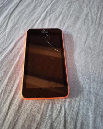 Nokia Lumia 530 arancione 4 GB non testato