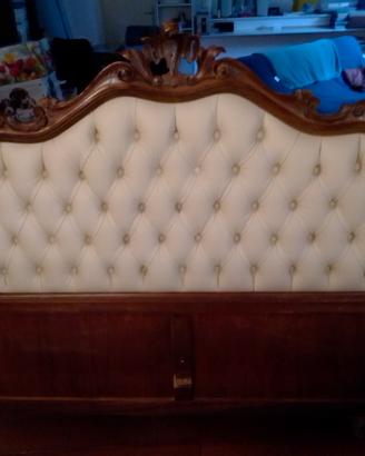 Testiera legno letto Matrimoniale