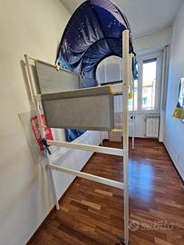 Letto a soppalco bianco VITVAL IKEA