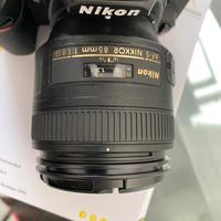 Obiettivo nikkor lens ad-s 85mm f1.8g