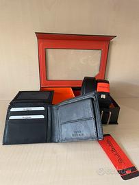 Renato Balestra parure cintura+portafogli nero