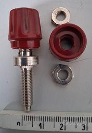 CONNETTORE DA PANNELLO PER SPINA A BANANA