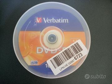 DVD R Verbatim campana da 100PZ nuovi