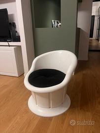 Poltrona IKEA POPPTORP Design Hagberg – anni ‘90