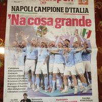 Corriere dello Sport 24/5/2025 scudetto Napoli