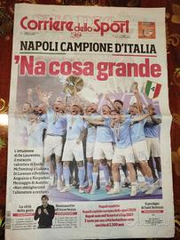 Corriere dello Sport 24/5/2025 scudetto Napoli