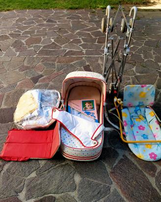 carrozzina Peg, fasciatoio, seggiolino auto 