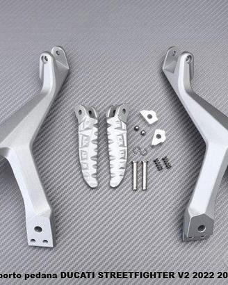 Supporto pedana DUCATI STREETFIGHTER V2 2022 2024
