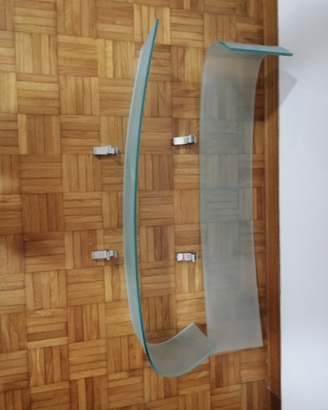 Mensole in vetro satinato calligaris