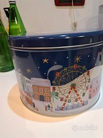 scatola di latta per panettone 