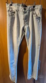 Jeans Uomo Slim Azzurro Chiaro