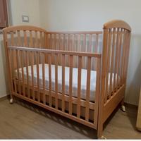 Culla con cassettiera più seggiolone chicco