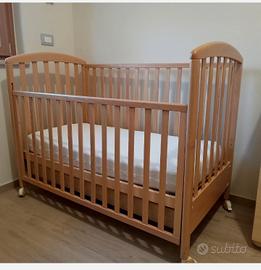 Culla con cassettiera più seggiolone chicco