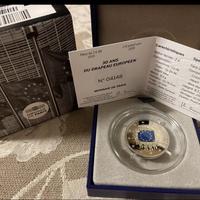 Moneta Francia 2 Euro 2015 Bandiera Europea