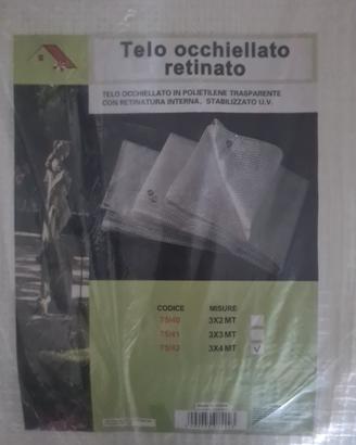 telone retinato con occhielli