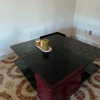 tavolino in cristallo