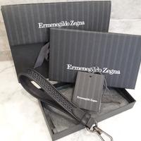 Portachiavi in pelle Ermenegildo Zegna