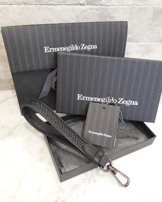 Portachiavi in pelle Ermenegildo Zegna