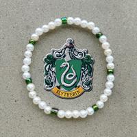 Bracciale fatto a mano Serpeverde