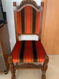 Set di sedie in legno