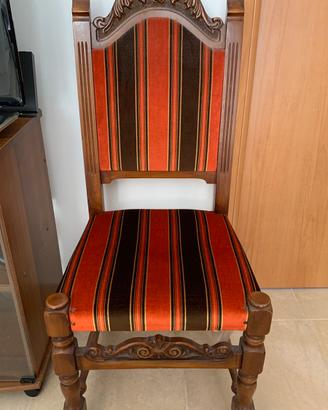 Set di sedie in legno