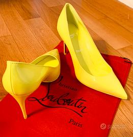 Louboutin gialle hot sale