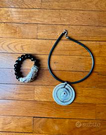 Collana e Bracciale in Vera Conchiglia set
