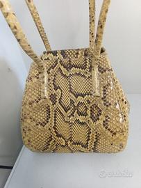 Borsa vintage in vero pitone certificato  CITES