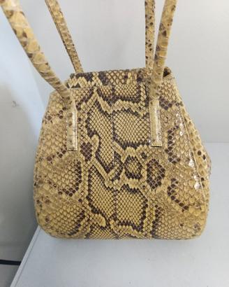 Borsa vintage in vero pitone certificato  CITES