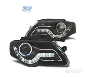 FARI DAYLIGHT OCCHI ANGEL VOLKSWAGEN VW PASSAT B6 