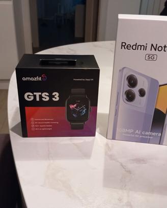 Redmi Note 14 5G + Orologio Amazfit GTS 3