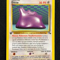 Pokemon Ditto 18/62 serie Fossil 1 edizione