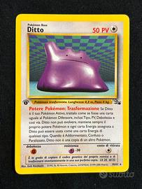 Pokemon Ditto 18/62 serie Fossil 1 edizione