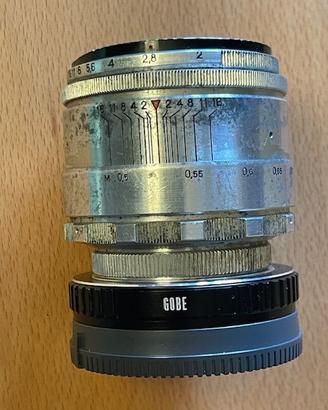 Helios 44 2/58 M39 13 lame bokeh a spirale swirly