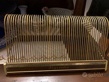 Plattofix vinil rack. Portadischi vintage