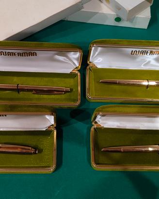 penne waterman placcate oro anni 60