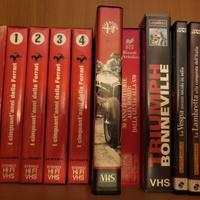 Cassette VHS e DVD auto moto