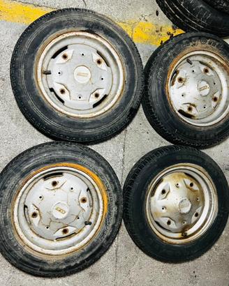 126 Fiat 500 R cerchi originali