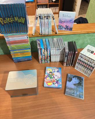 Dvd anime Lupin Dragon Ball Hunter Evangelion